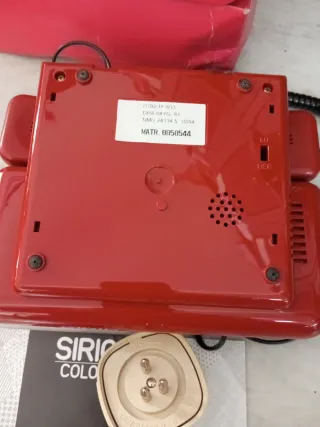 Telefono fisso Sirio Color rosso