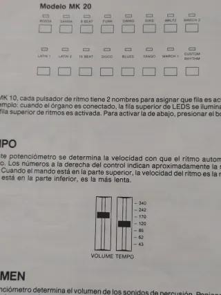 Órgano Electrónico GEM Stereo