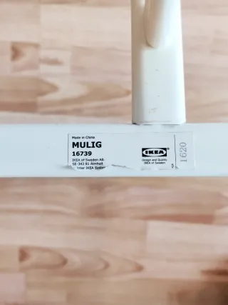 Perchero Ikea Mulig Blanco