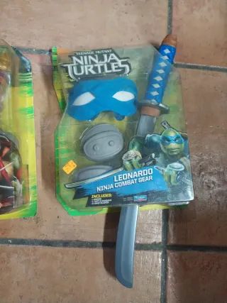 Tortugas Ninja: Set de Combate (Nuevo)