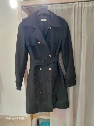 Trench Motivi nero taglia L
