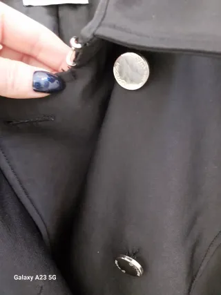 Trench Motivi nero taglia L