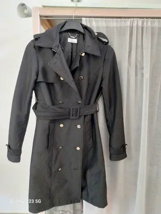 Trench Motivi nero taglia L