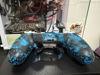 Mando Scuf PS4 Personalizado Azul Camuflaje