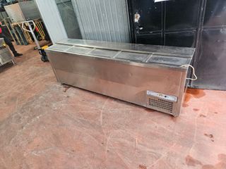 Botellero inoxidable 5 puertas 2,5m