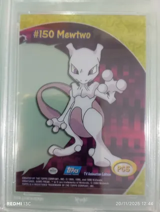 Carta Pokémon Mewtwo #150 AP