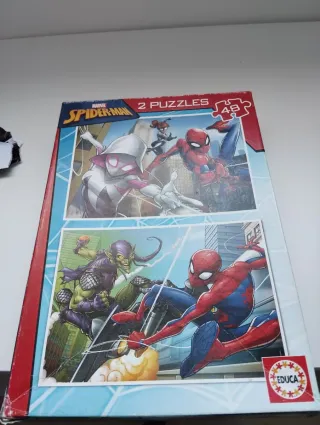 Puzzles Spiderman y Avengers Educa