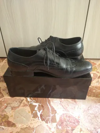 Scarpe eleganti da uomo in vera pelle numero 43