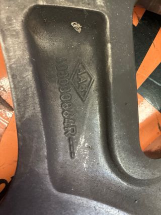 Llanta Renault 16 4 tornillos