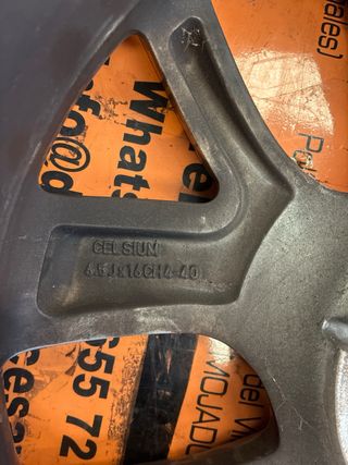 Llanta Renault 16 4 tornillos