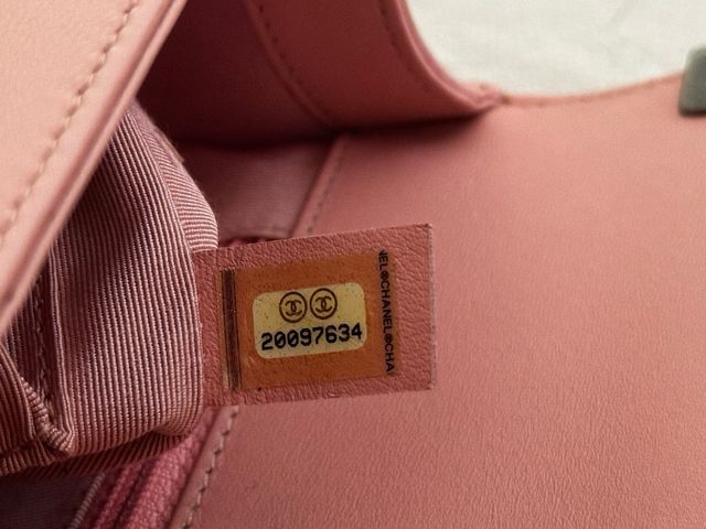 Borsa Chanel originale rosa