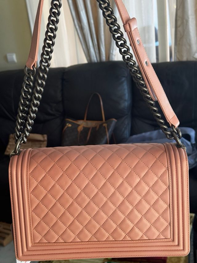 Borsa Chanel originale rosa