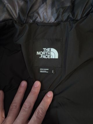 Giubbotto The North Face nero/grigio originale