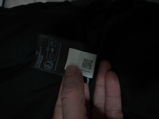 Giubbotto The North Face nero/grigio originale