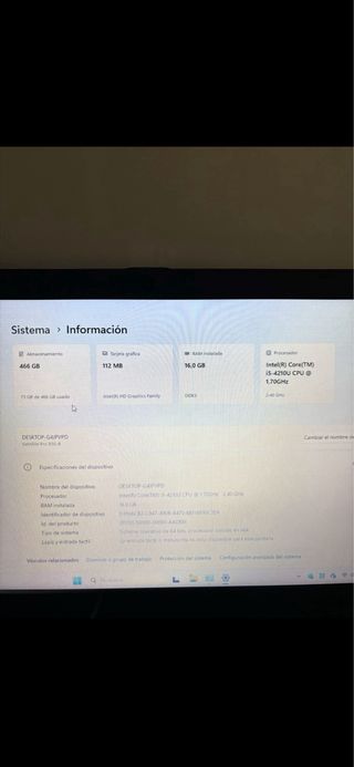 Ordenador Portátil Toshiba Negro con Pegatinas