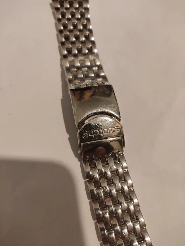 Cadena para reloj Swatch 21 mm plata