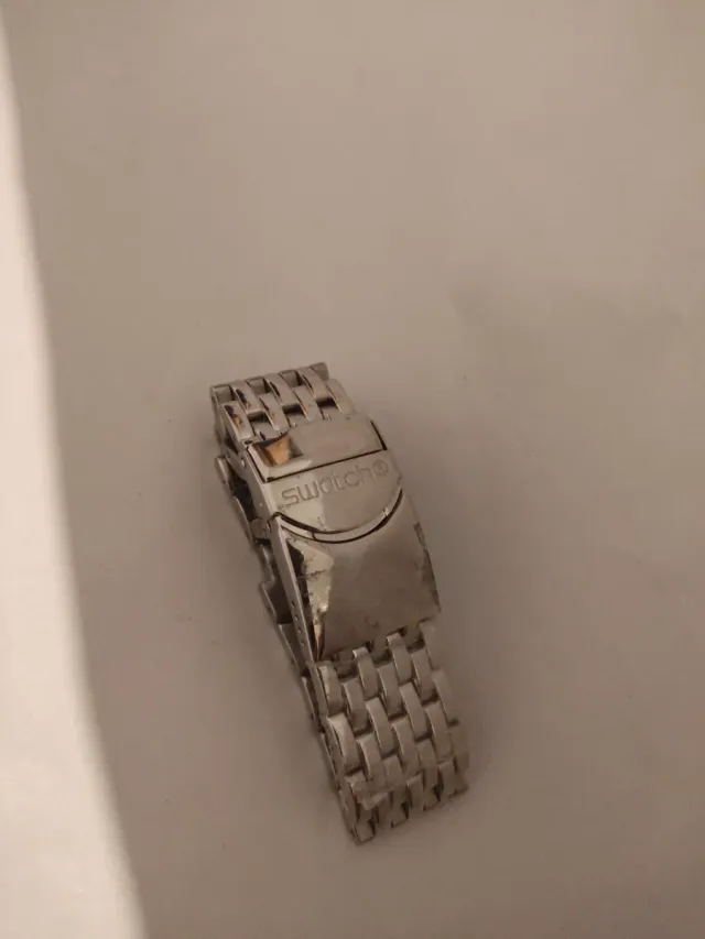 Cadena para reloj Swatch 21 mm plata