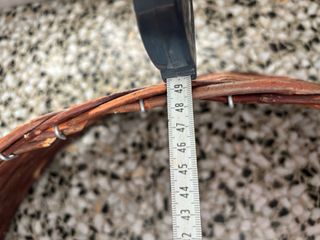 Base árbol navidad mimbre