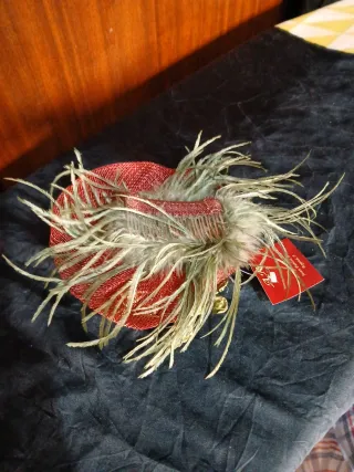 Tocado AR Sevilla Rojo y Verde