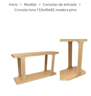 Consola/Mueble Aparador Pino  153x82x40cm