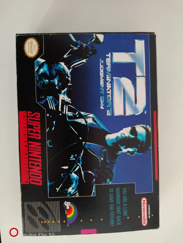 Caja Super Nintendo Terminator 2: Judgment Day