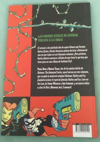Cómic Batman: Harley y Hiedra (PRECIO NEGOCIABLE)