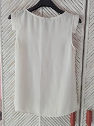 Blusa semitransparente Mango