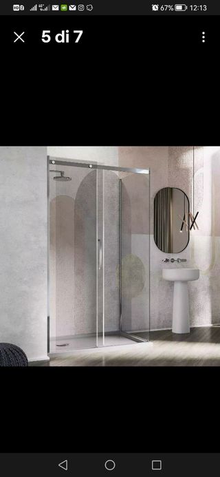 Box doccia 80x120 cristallo 8mm