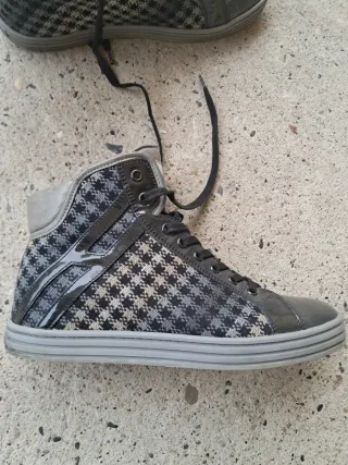 Scarpe Hogan Rebel donna grigio