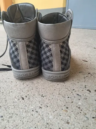 Scarpe Hogan Rebel donna grigio