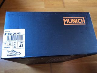 Zapatillas Munich rojo 43 sin estrenar