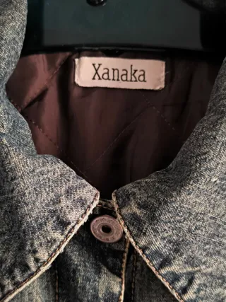 Cazadora tejana acolchada mujer Xanaka