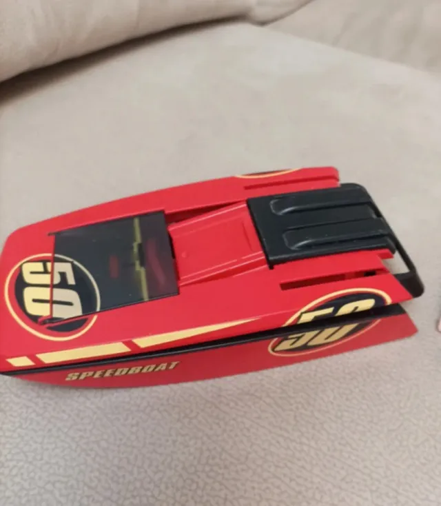 Lancha rápida Playmobil con figura