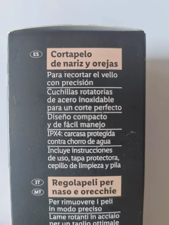 Cortapelos Cien Beauty nariz y orejas