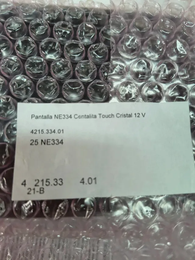 Pantalla Centralita NE 334