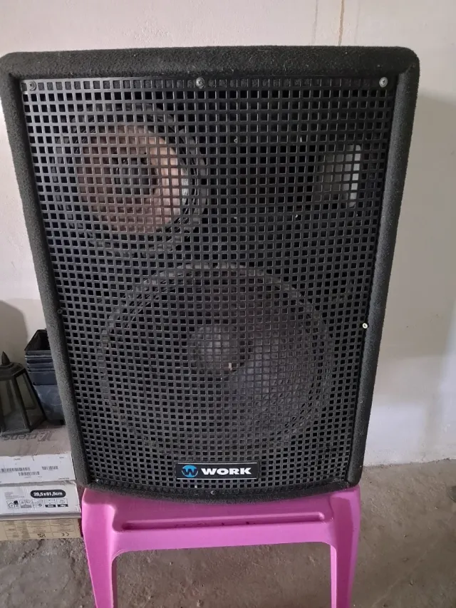 Altavoz pasivo WORK negro 15 pulgadas