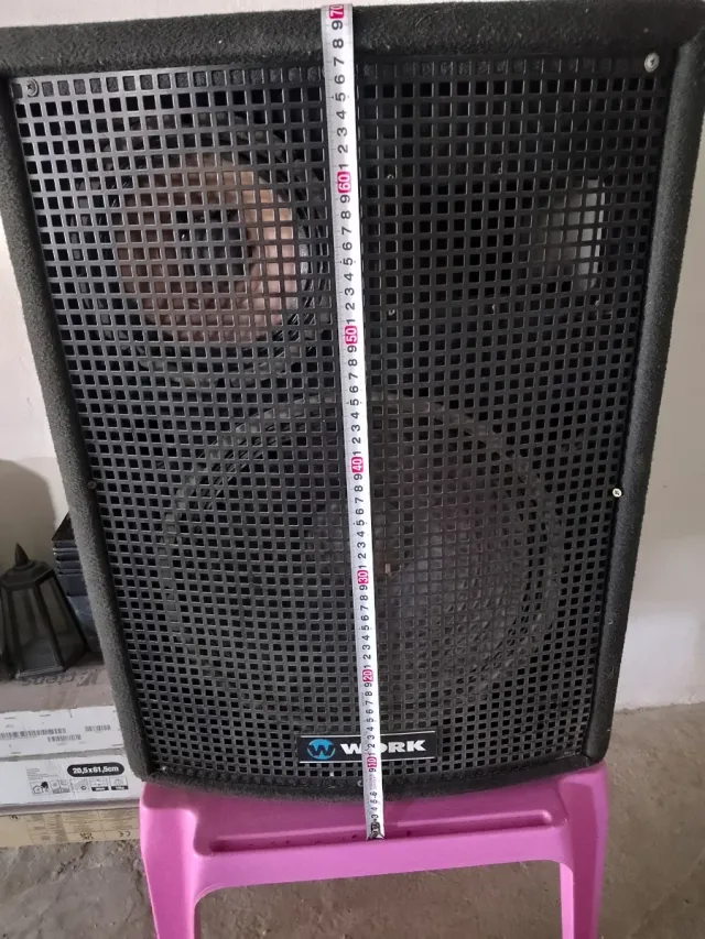 Altavoz pasivo WORK negro 15 pulgadas