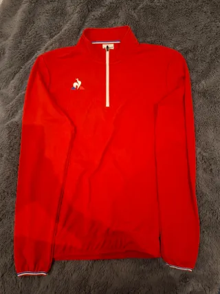 Sudadera Le Coq Sportif Roja Talla M