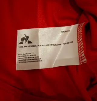 Sudadera Le Coq Sportif Roja Talla M