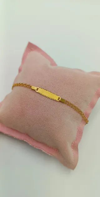 Pulsera de oro de 18kt.