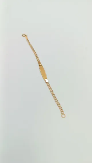 Pulsera de oro de 18kt.