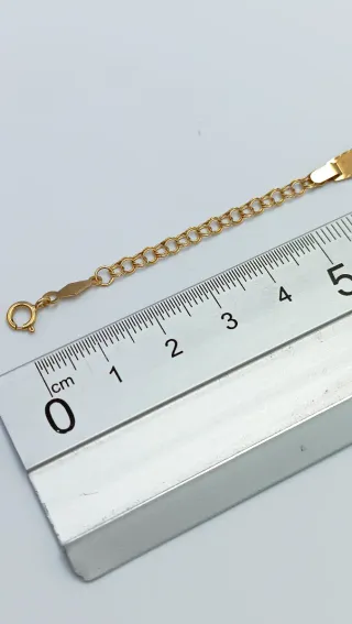 Pulsera de oro de 18kt.