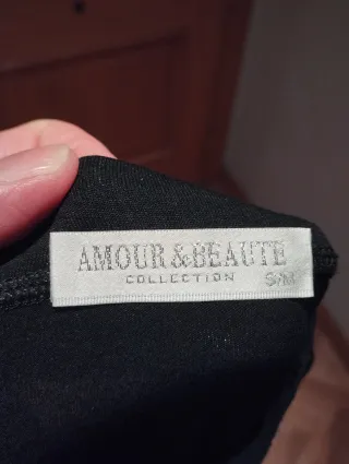 Body Amour&Beaute Negro Talla S/M Brillante