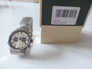 Reloj Gigandet Hombre Caja y Correa Plateada