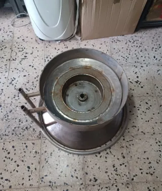 Rodillo de máquina Inox barco de pesca.