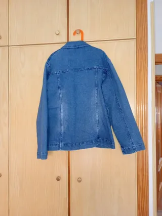 Cazadora Vaquera Mujer Azul
