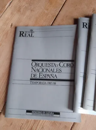 12 programas Teatro Real. Orquesta y Coro Nacional