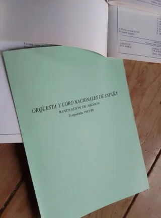 12 programas Teatro Real. Orquesta y Coro Nacional