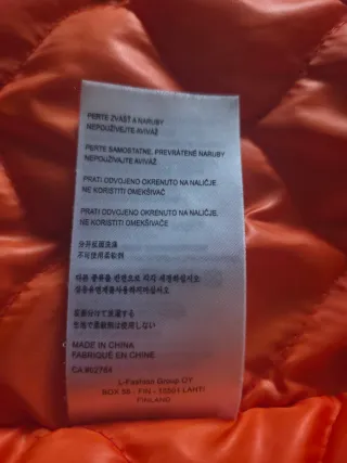 Giaccone verde ICEPEAK con fodera arancione