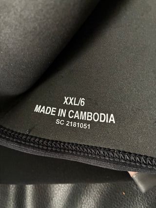 Traje neopreno Cressi pesca submarina